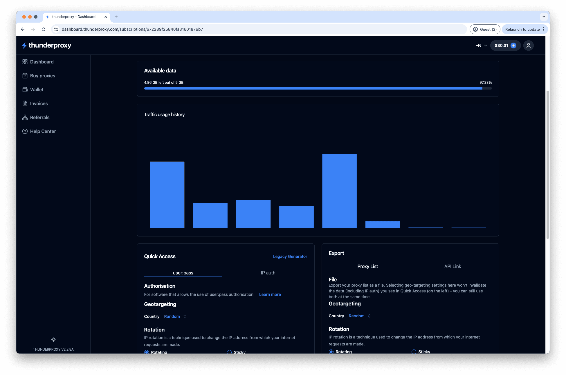 Dashboard